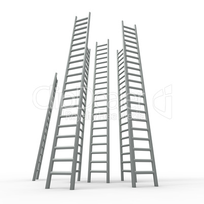 Ladder Ladders Indicates Vision Raise And Growing