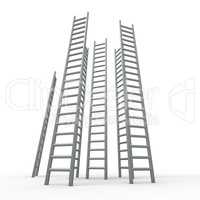 Ladder Ladders Indicates Vision Raise And Growing