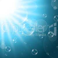 Background Sunrays Indicates Sunshine Abstract And Radiance