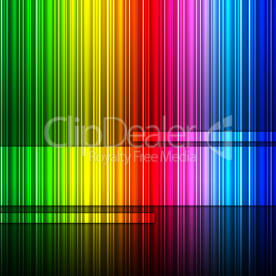 Spectrum Background Represents Color Swatch And Backgrounds