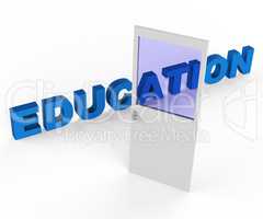 Door Education Shows Develop Educated And College