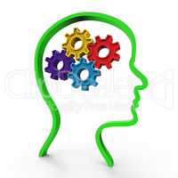 Think Brain Represents Considering Thinking And About