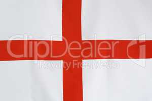Textile flag of England