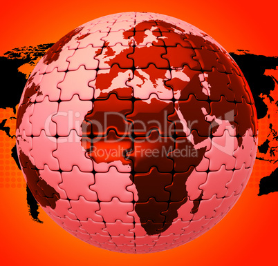 Global Warming Shows Globalise Globalization And World