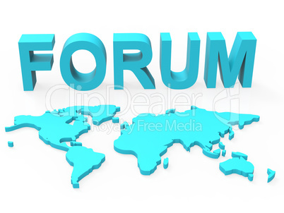 Www Forum Means Social Media And Worldwide