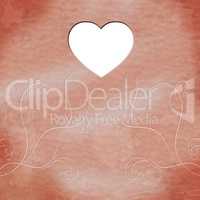 Heart Copyspace Means Valentine Day And Abstract