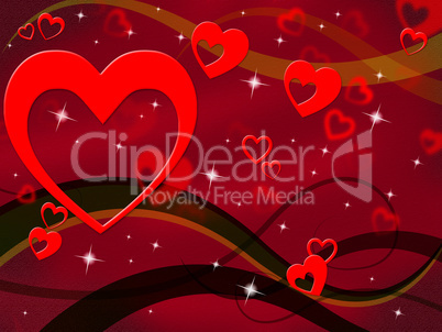 Background Red Means Valentine's Day And Backdrop