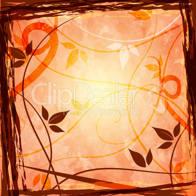 Background Copyspace Means Flower Bouquet And Surround