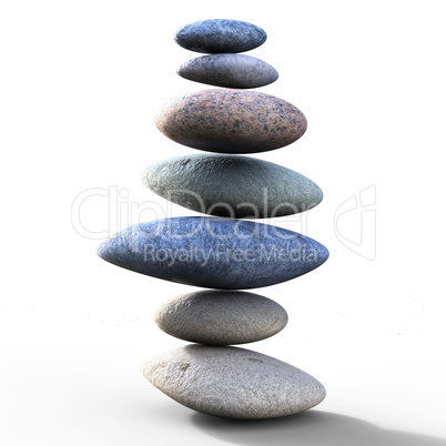 Spa Stones Represents Perfect Balance And Balanced