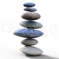 Spa Stones Represents Perfect Balance And Balanced
