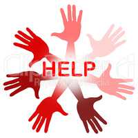 Hands Help Represents Question Human And Solution