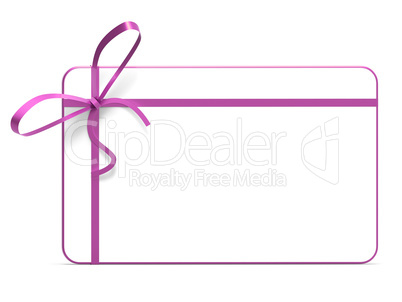 Gift Tag Represents Blank Space And Copy-Space