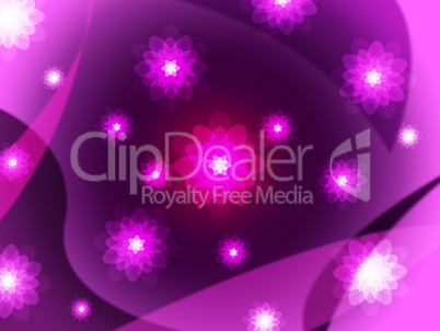 Floral Purple Shows Background Backgrounds And Backdrop