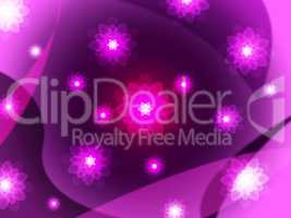 Floral Purple Shows Background Backgrounds And Backdrop