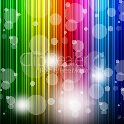 Color Bokeh Shows Colors Multicoloured And Backgrounds