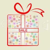 Sale Gifts Means Box Merchandise And Reduction