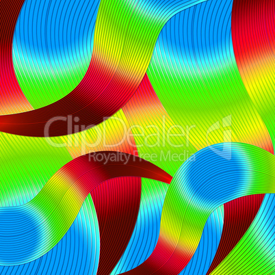 Twirl Background Means Design Vibrant And Wave