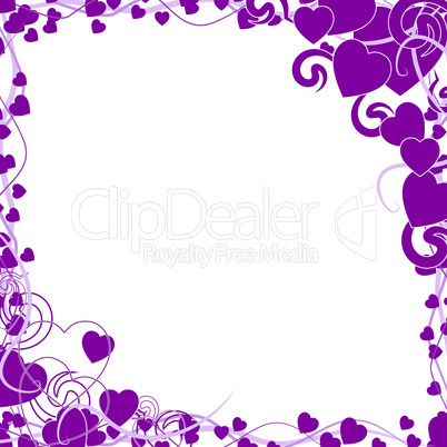 Copyspace Floral Means Mauve Blank And Flower