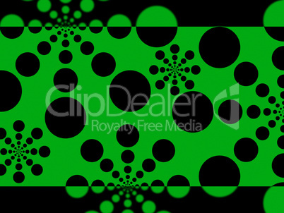 Dots Background Shows Spots Or Circles Pattern.