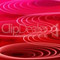 Red Rippling Background Means Curvy Lines And Round .