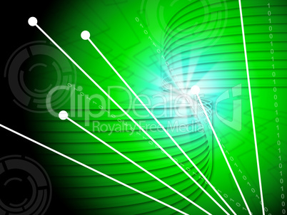 Abstract Lineal Background Shows Stylish Creativity Or Trend.