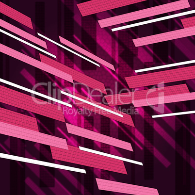 Pink Rectangles Background Means Rectangulaar Shapes Decoration.