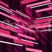 Pink Rectangles Background Means Rectangulaar Shapes Decoration.