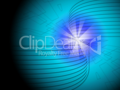 Abstract Lineal Background Means Futuristic Art Design Or Patter
