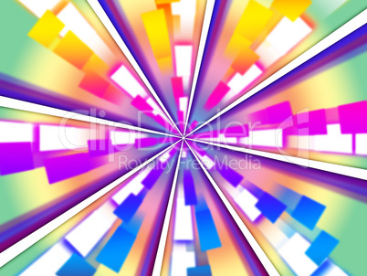 Wheel Background Means Beams Chromatic And Rectangles.