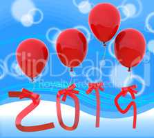 New Year Represents Joy Celebrating And Festive