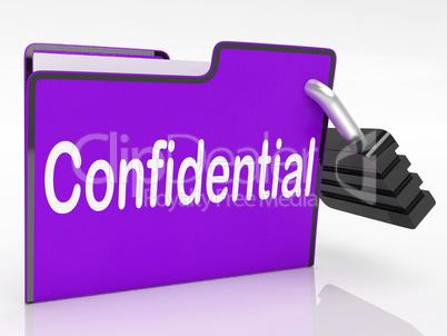 Confidential Security Means Restricted Organize And Confidential