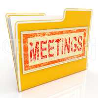 Meetings File Means Agm Document And Paperwork