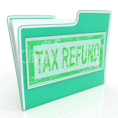 Tax Refund Shows Taxes Paid And Administration