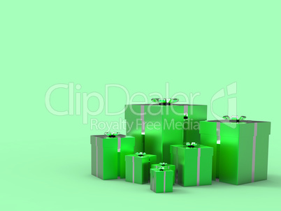 Copyspace Birthday Indicates Gift-Box Celebrate And Blank
