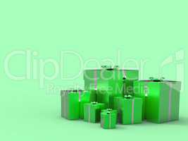 Copyspace Birthday Indicates Gift-Box Celebrate And Blank