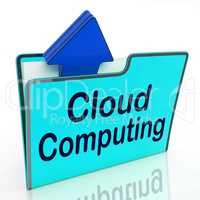 Cloud Computing Means Network Server And Business