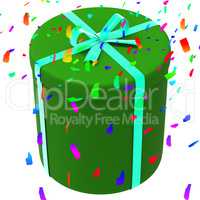 Celebrate Giftbox Means Present Celebration And Presents