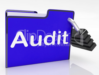 Audit Files Represents Inspection Organized And Organize