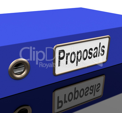 File Proposals Means Project Management And Administration