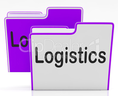 Logistics Files Indicates Concept Business And Administration