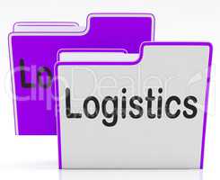 Logistics Files Indicates Concept Business And Administration
