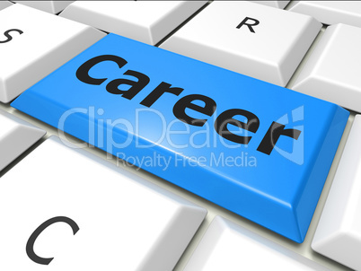 Career Job Indicates World Wide Web And Employment