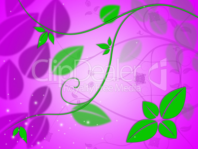 Floral Background Represents Backgrounds Florist And Blooming