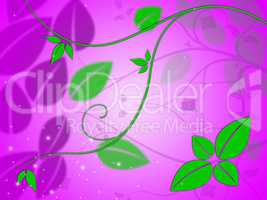 Floral Background Represents Backgrounds Florist And Blooming