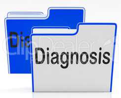 Files Diagnosis Indicates Health Sick And Binder