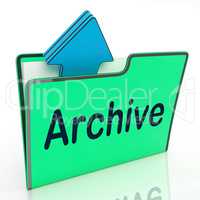 Archive File Means Cloud Storage And Network