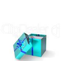 Giftbox Copyspace Represents Package Giving And Occasion