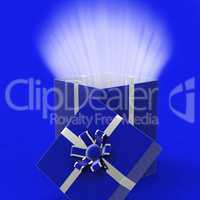 Giftbox Surprise Represents Package Surprises And Celebration