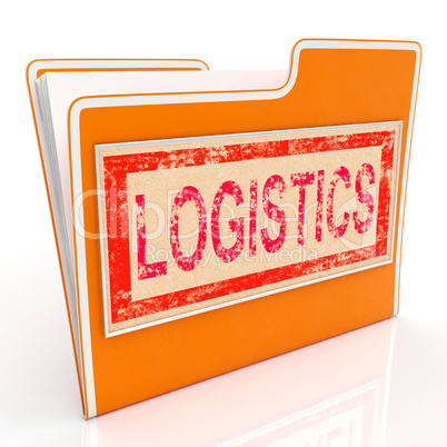 File Logistics Indicates Plan Organize And Document