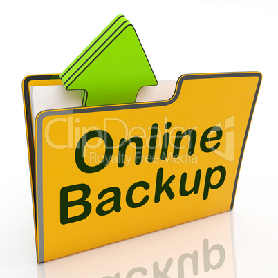 Upload Backup Indicates World Wide Web And Archive